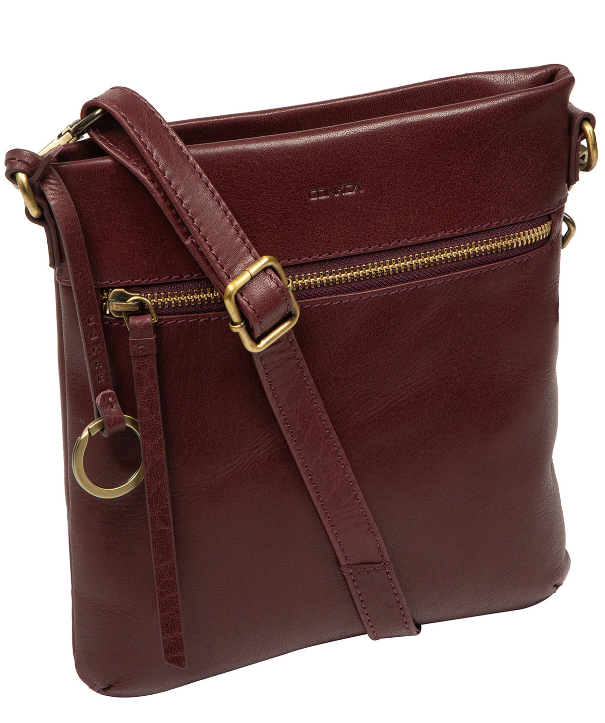 Full crossbody bag styling with shoulder strap