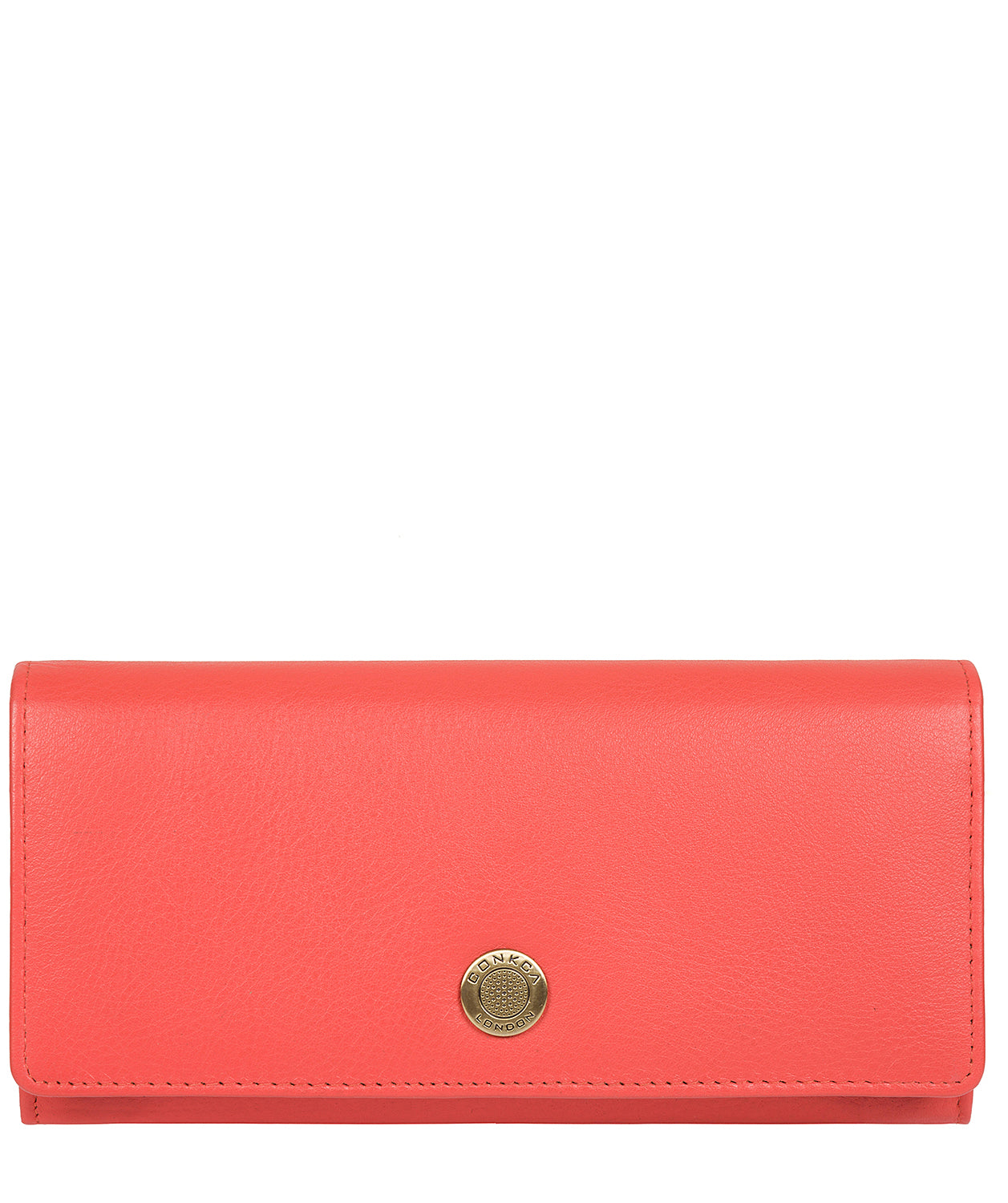 'Fey' Ginger Leather Purse