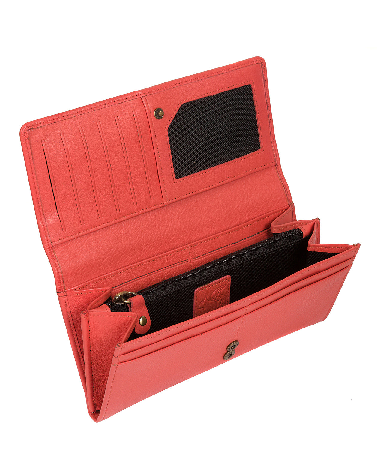 'Fey' Ginger Leather Purse