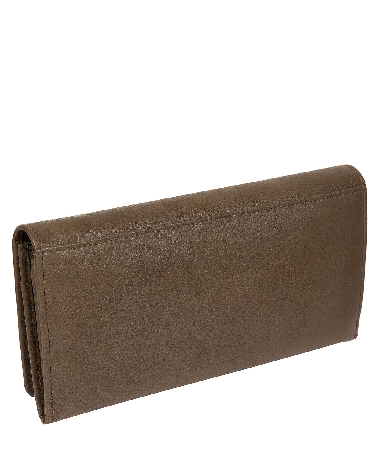 'Fey' Olive Leather Purse