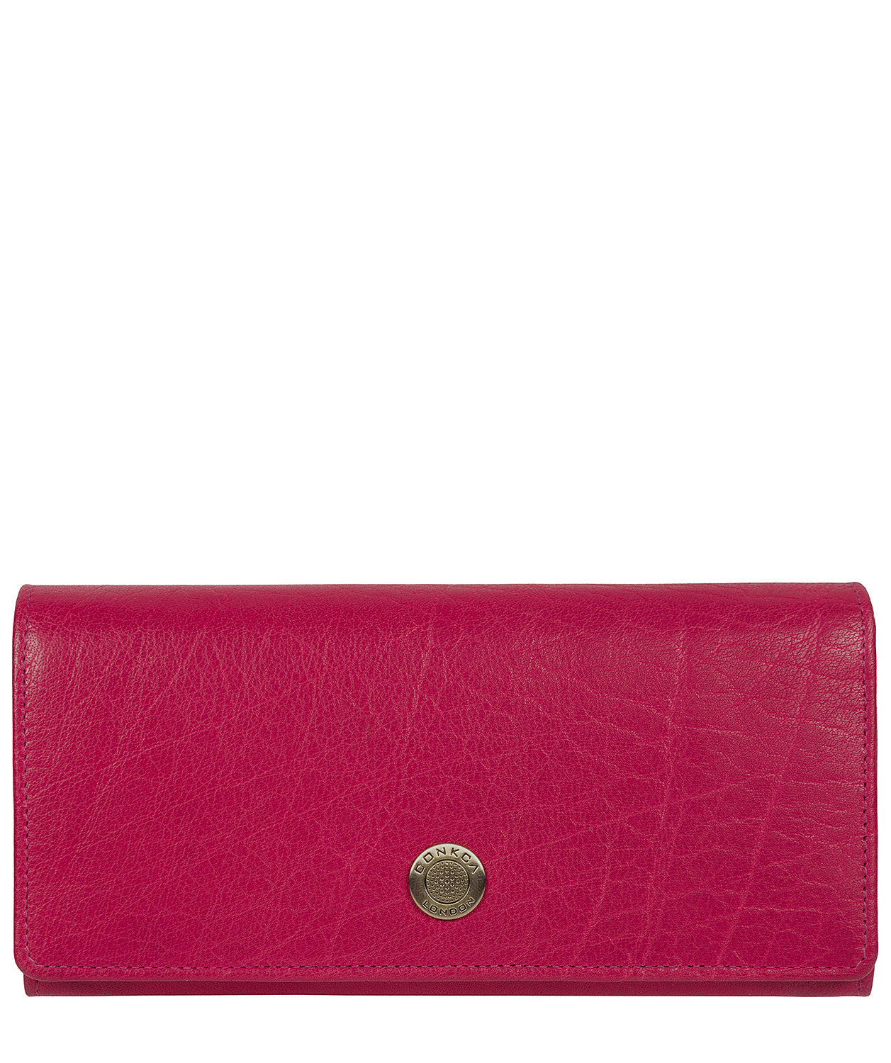 'Fey' Pink Leather Purse