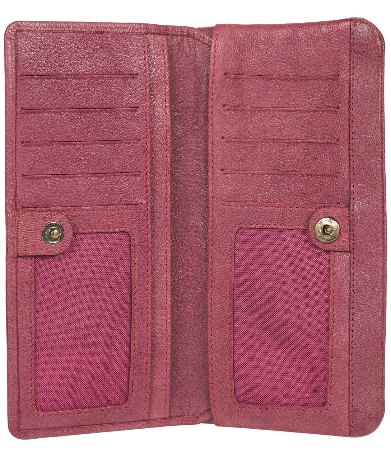 'Dotty' Orchid Leather Purse image 4
