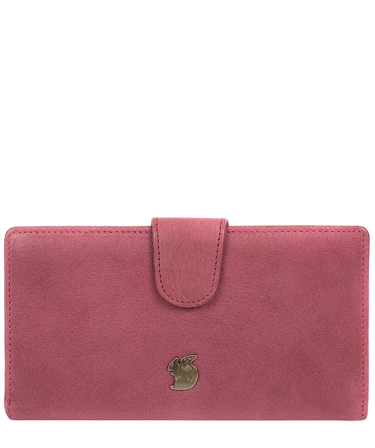 'Nisha' Orchid Leather Purse image 1