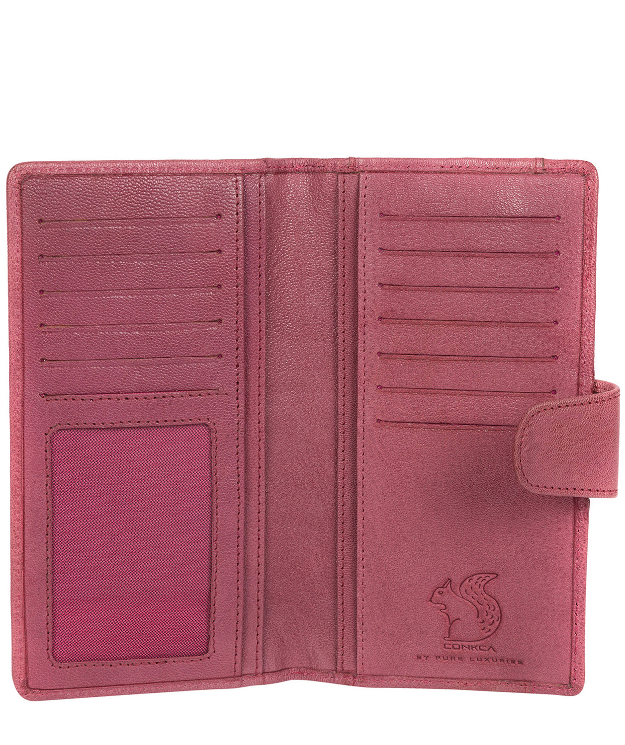 'Nisha' Orchid Leather Purse image 4