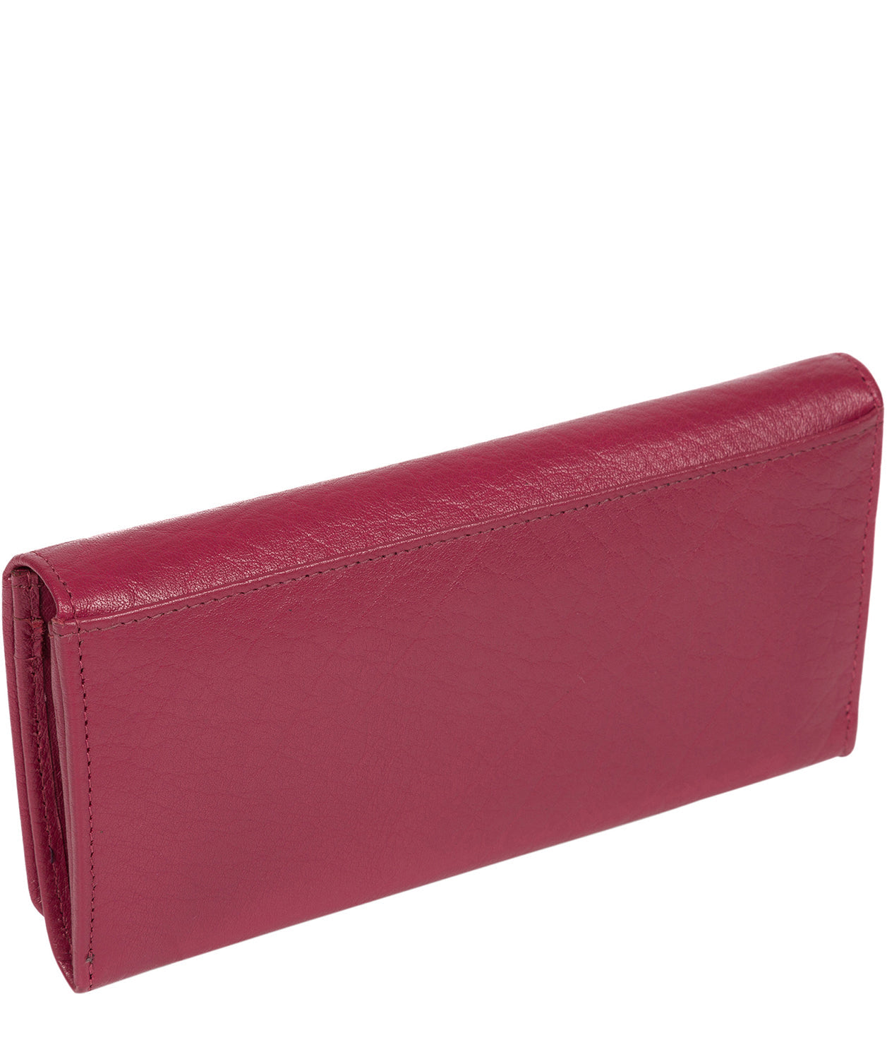 'Arabella' Orchid Tri-Fold Leather Purse image 4