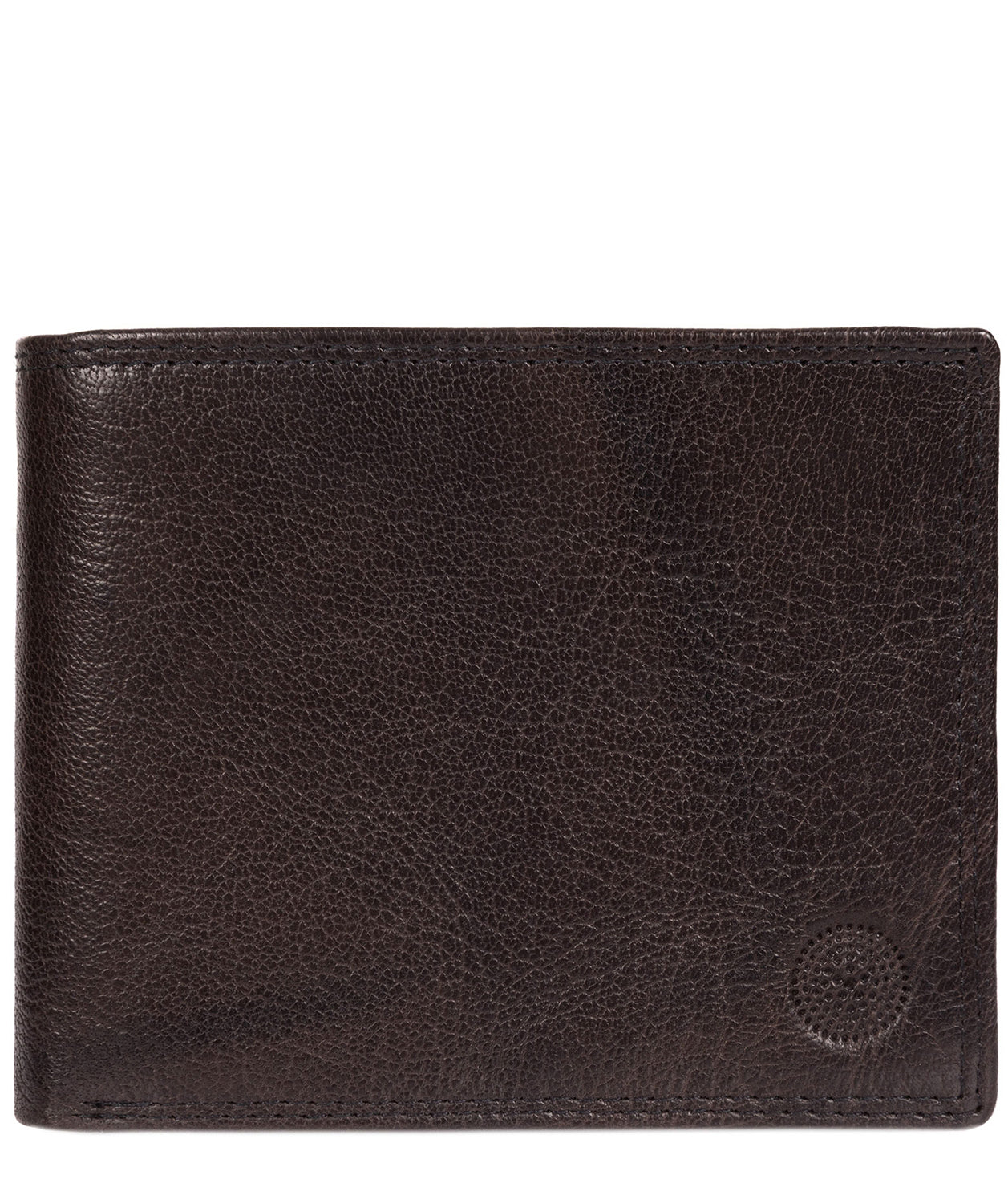 'Jared' Antique Black Leather Wallet image 1