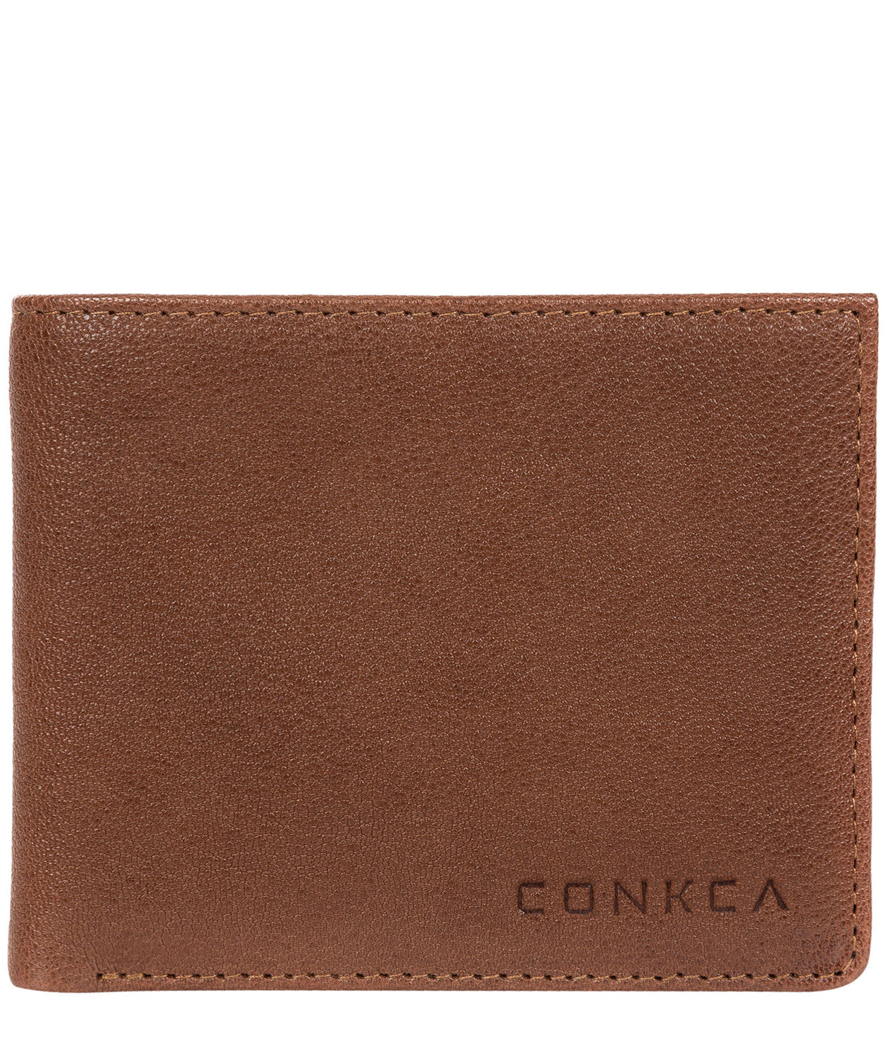 'Alston' Conker Brown Bi-Fold Leather Wallet image 1