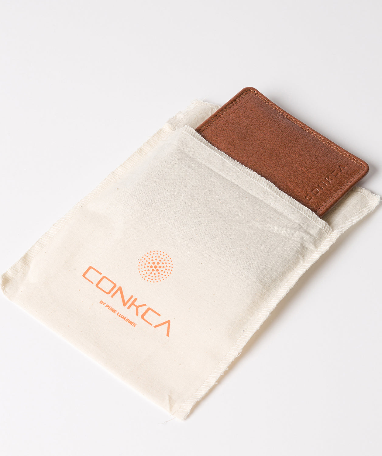 'Wilson' Chestnut Dark Brown Bi-Fold Leather Wallet image 4